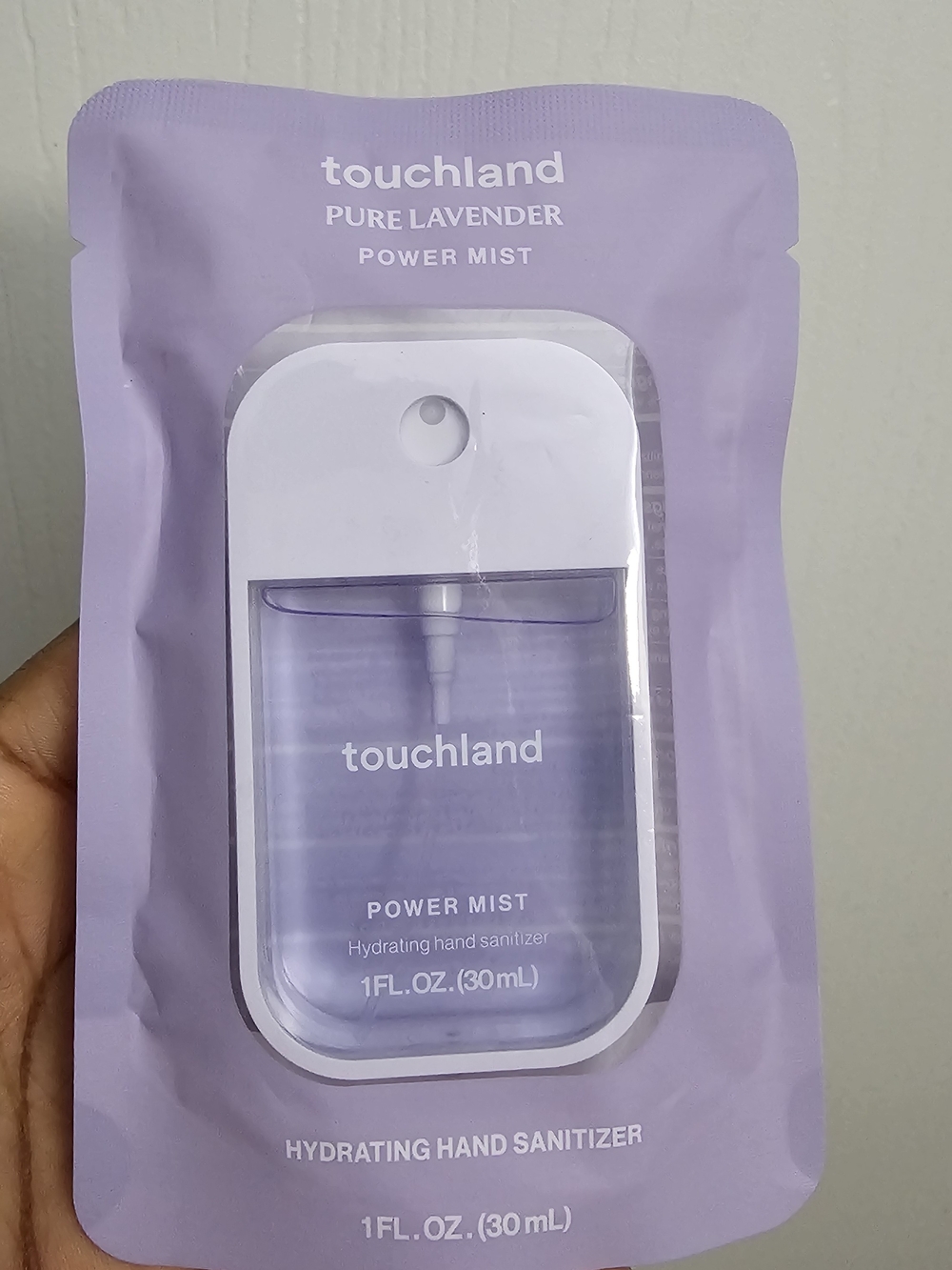 Touchland Pure Lavender Power Mist Hydrating Hand Sanitizer - Lavender